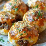 Irresistible Garlic Parmesan Cheeseburger Bites