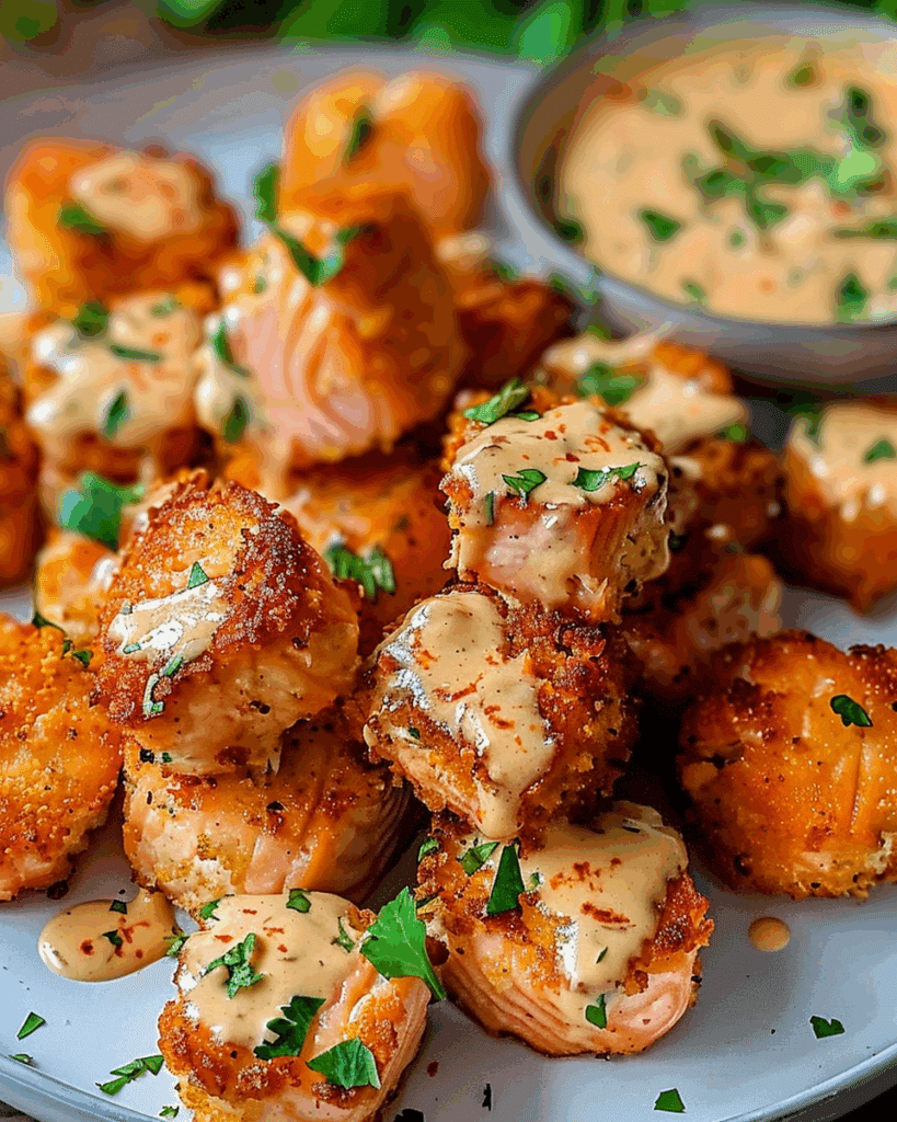 Bang Bang Salmon Bites