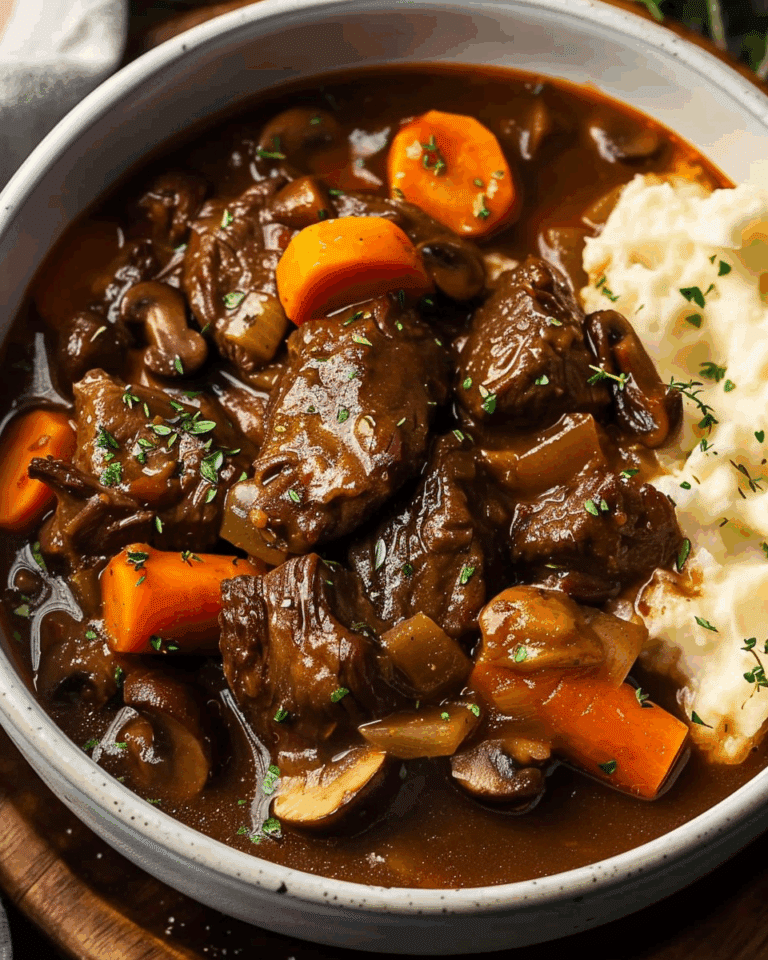 Classic Beef Bourguignon