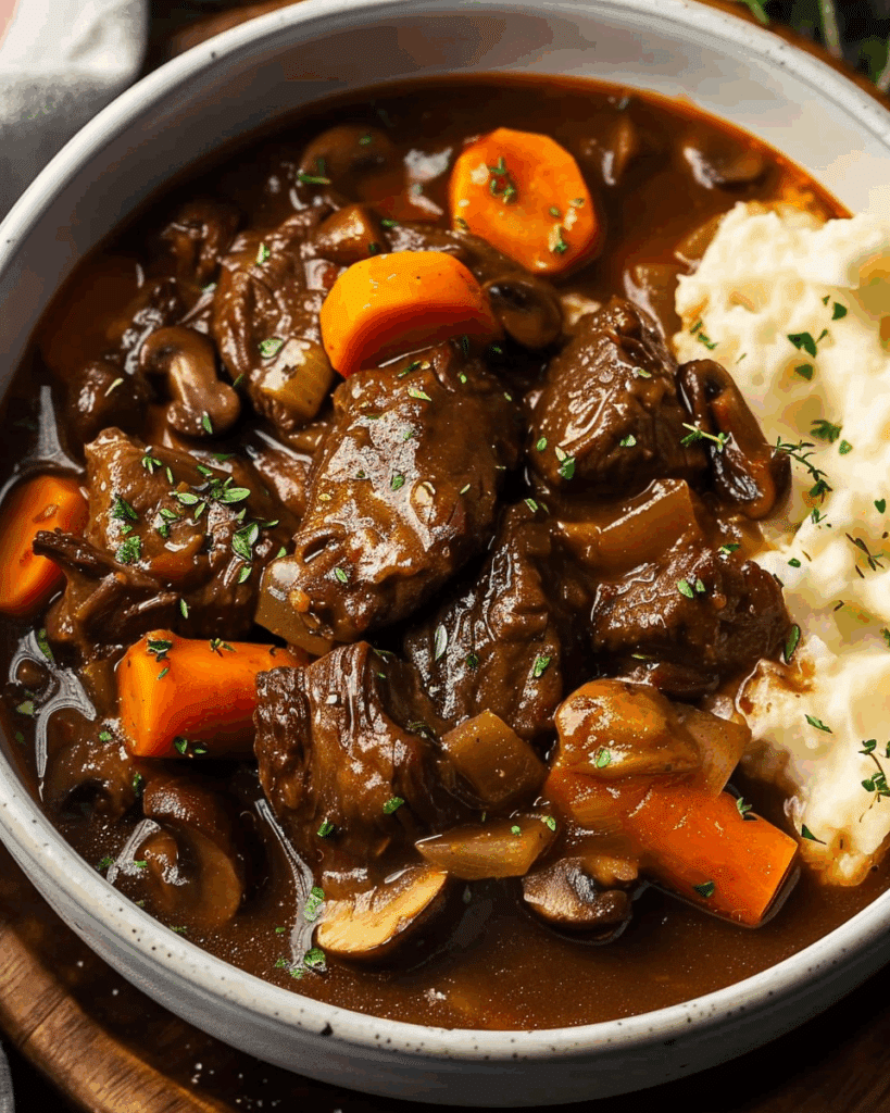 Classic Beef Bourguignon