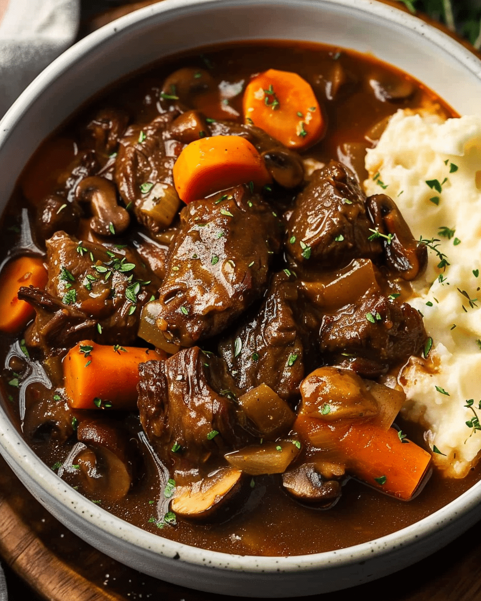 Classic Beef Bourguignon
