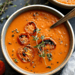 Creamy Roasted Garlic Tomato Soup