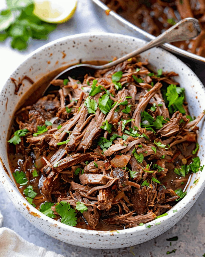 Slow Cooker Barbacoa Beef