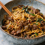 Hoisin Beef Noodles