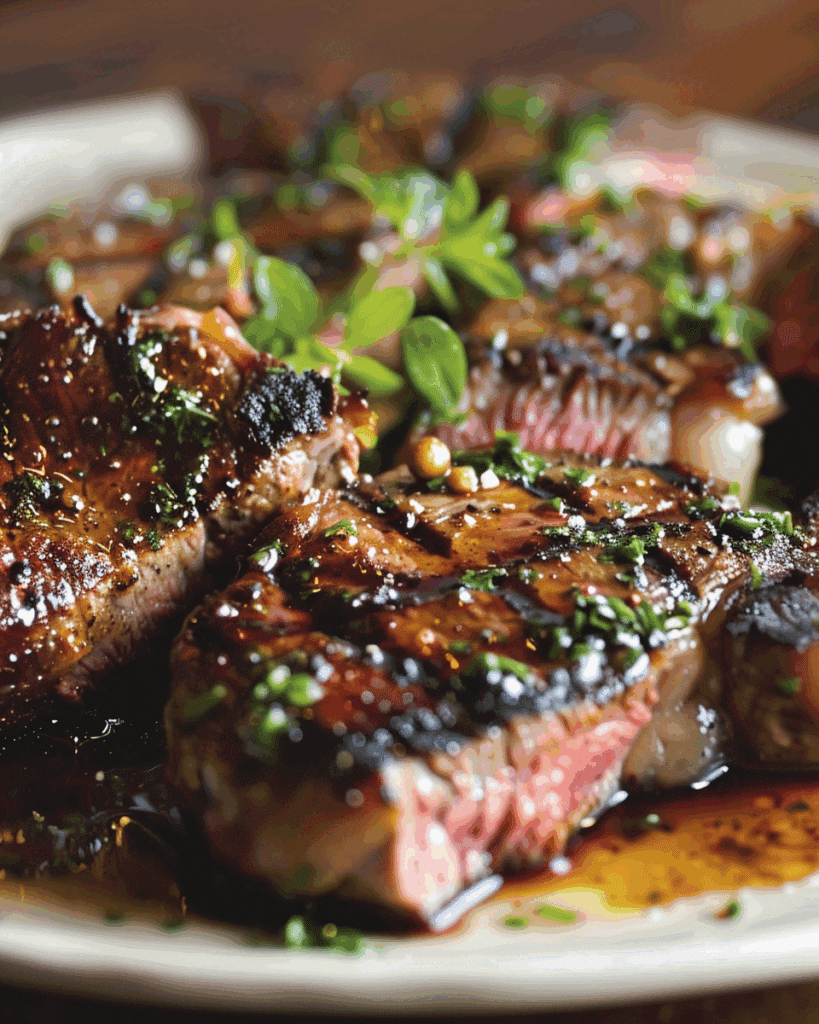 Cajun Butter Apple Cider Steak