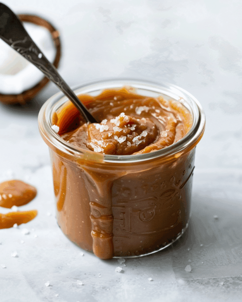 Salted Raw Caramel Dip