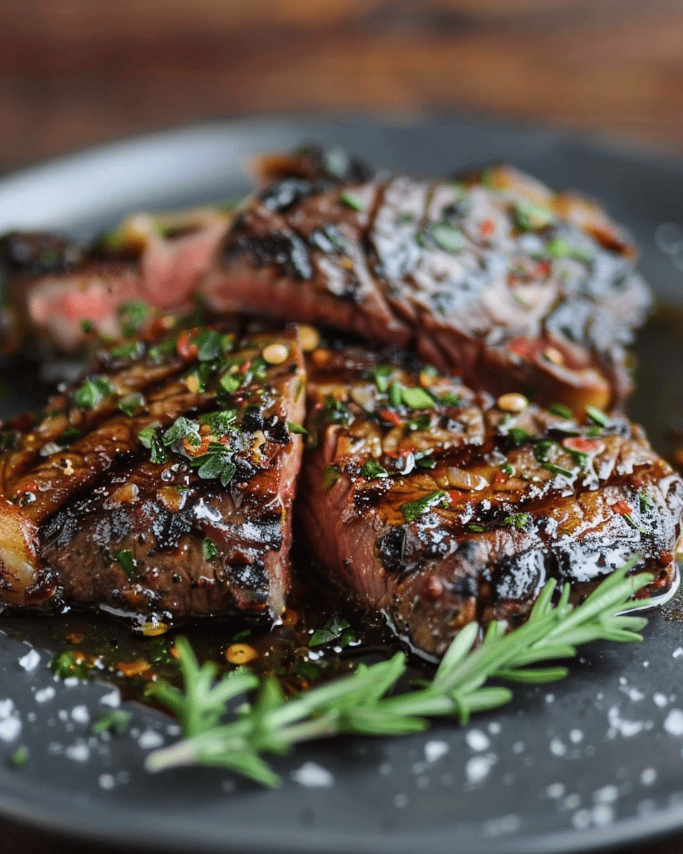 Cajun Butter Apple Cider Steak