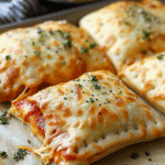 Homemade Easy Cheesy Pizza Pockets