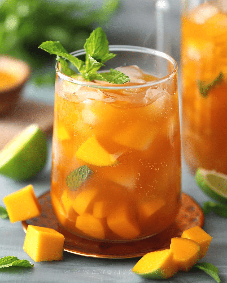 Mango Iced Tea