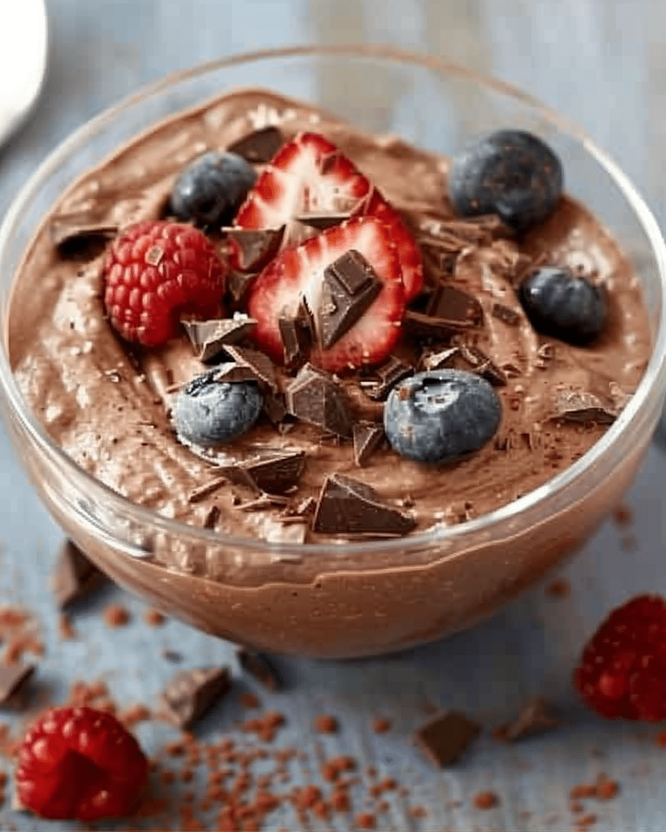 Protein Fluff Recipe (Chocolate)