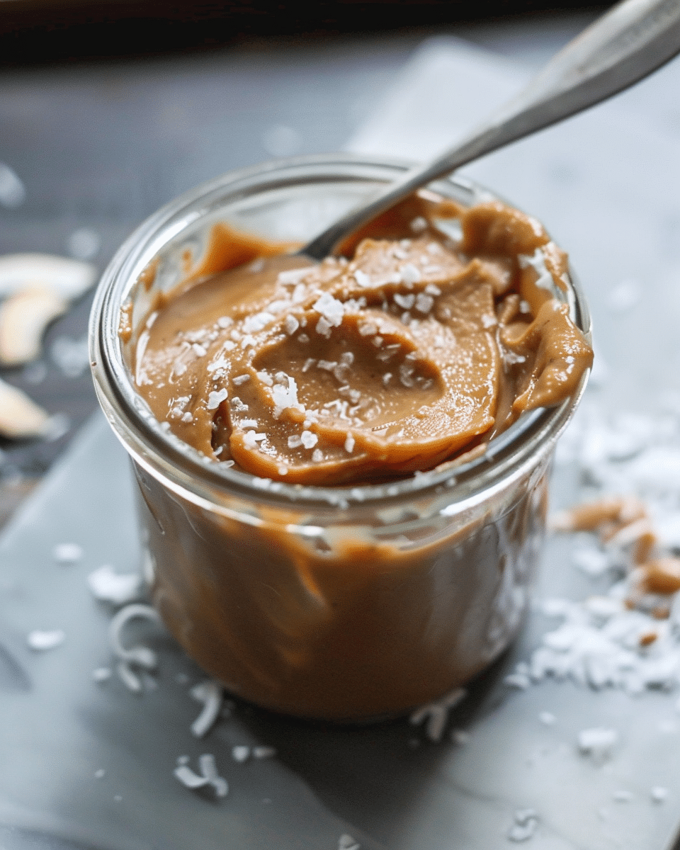 Salted Raw Caramel Dip