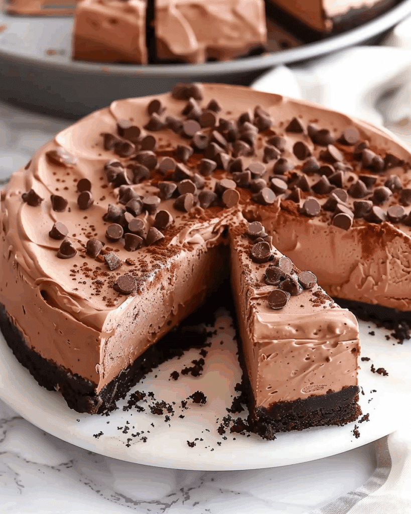 Best No-Bake Chocolate Cheesecake