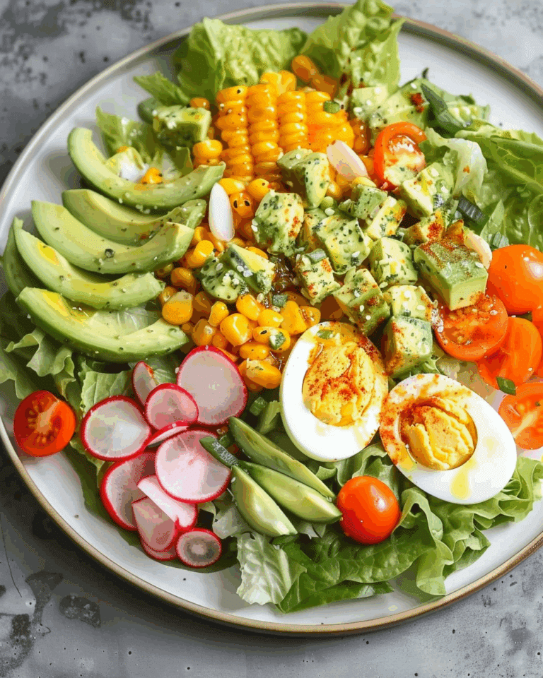 Summer Cobb Salad with Chicken