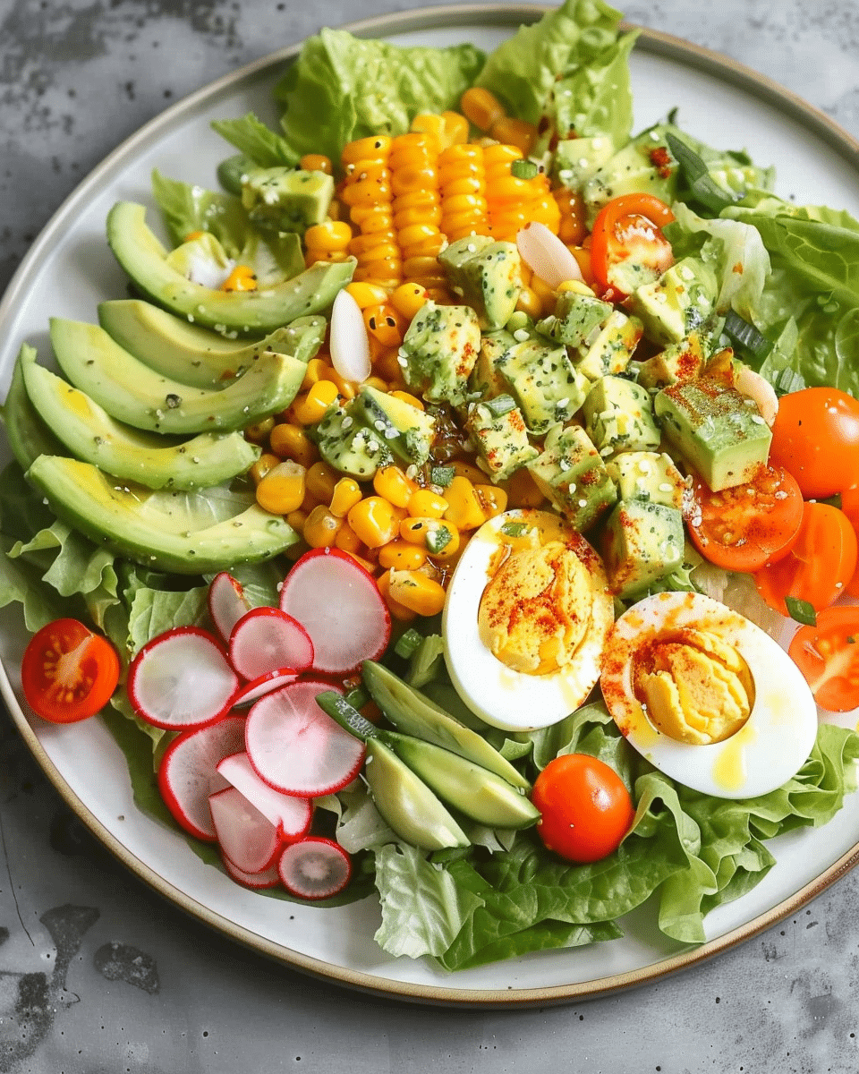 Summer Cobb Salad with Chicken