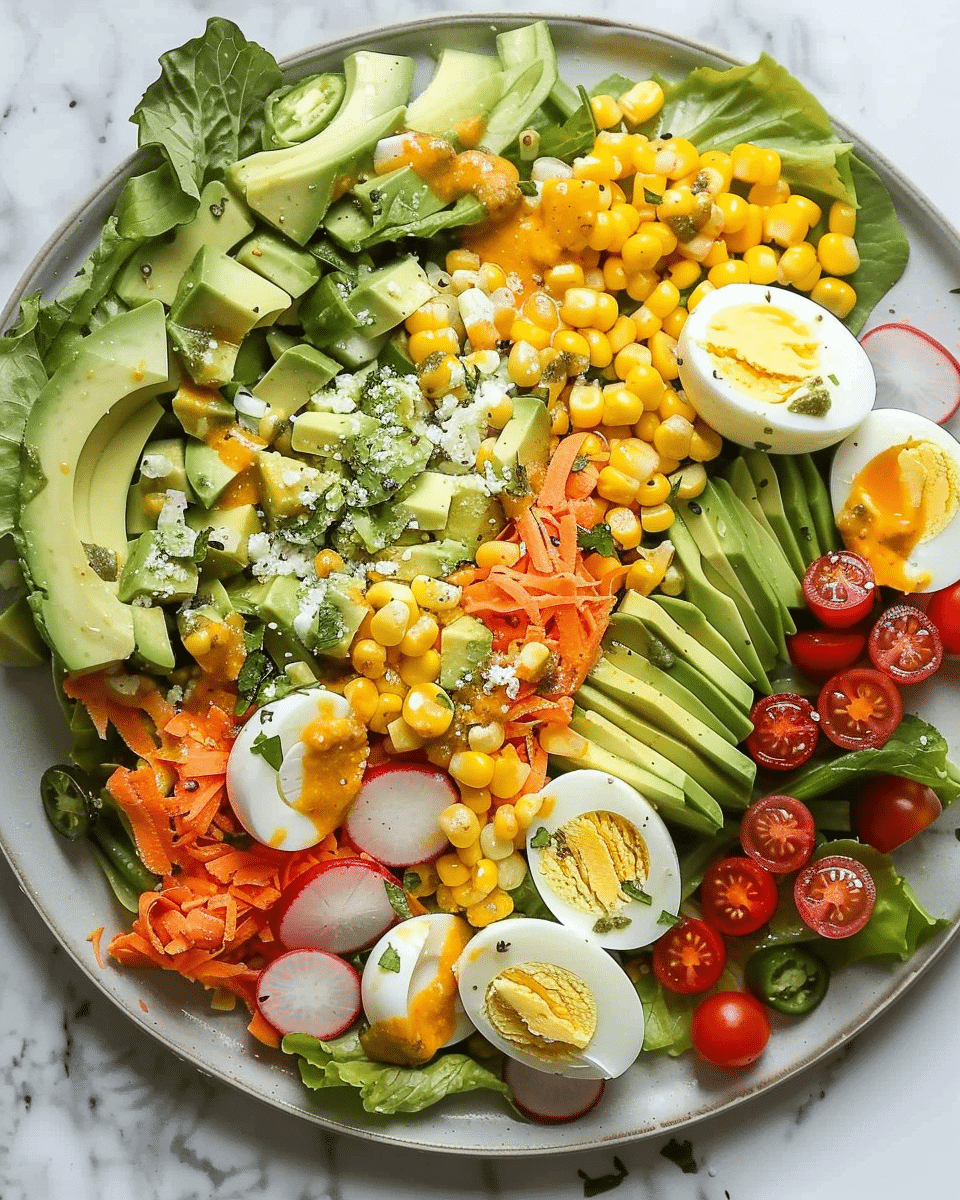 Summer Cobb Salad with Chicken
