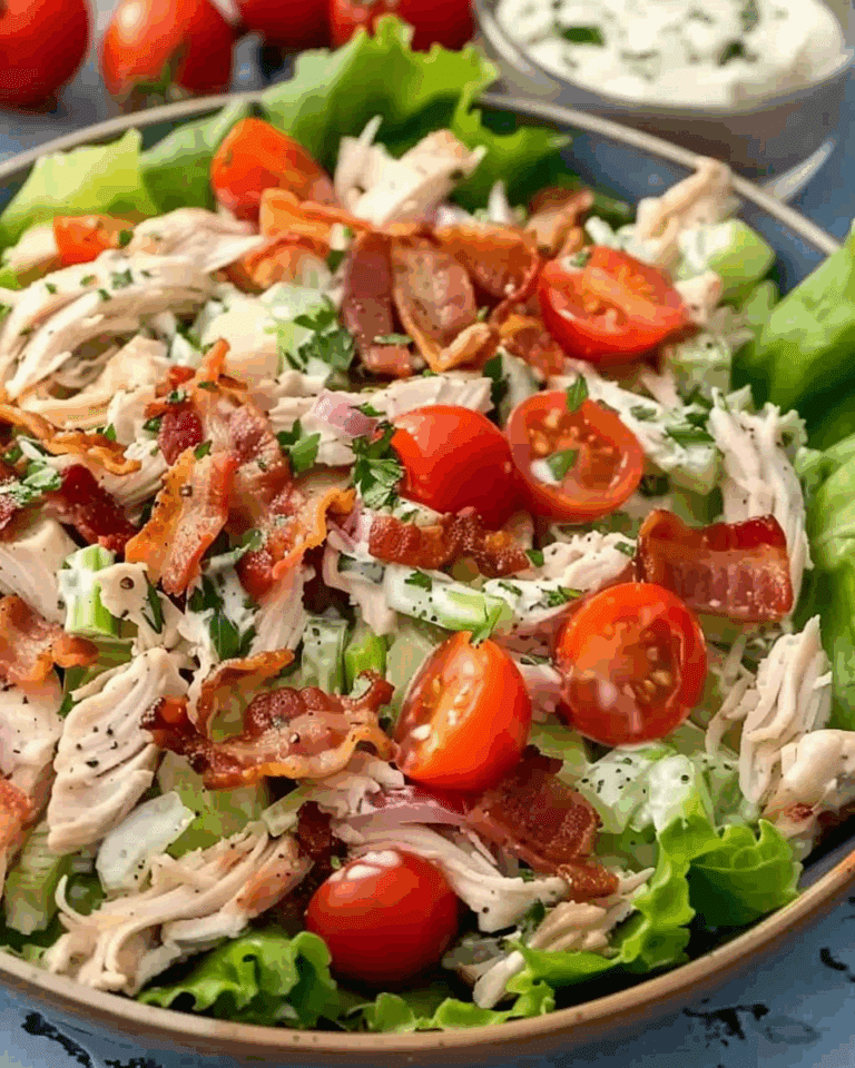 Chicken Salad with Lettuce and Tomato