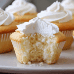 Fluffy Japanese Cotton Cheesecake Cupcakes