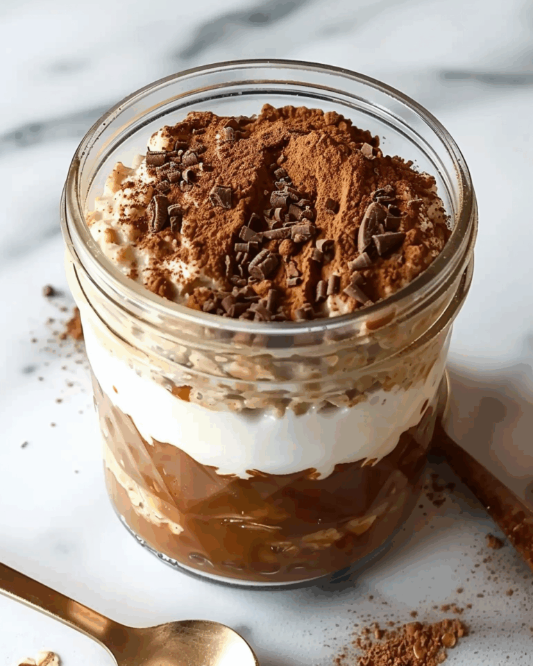 Protein Tiramisu Overnight Oats