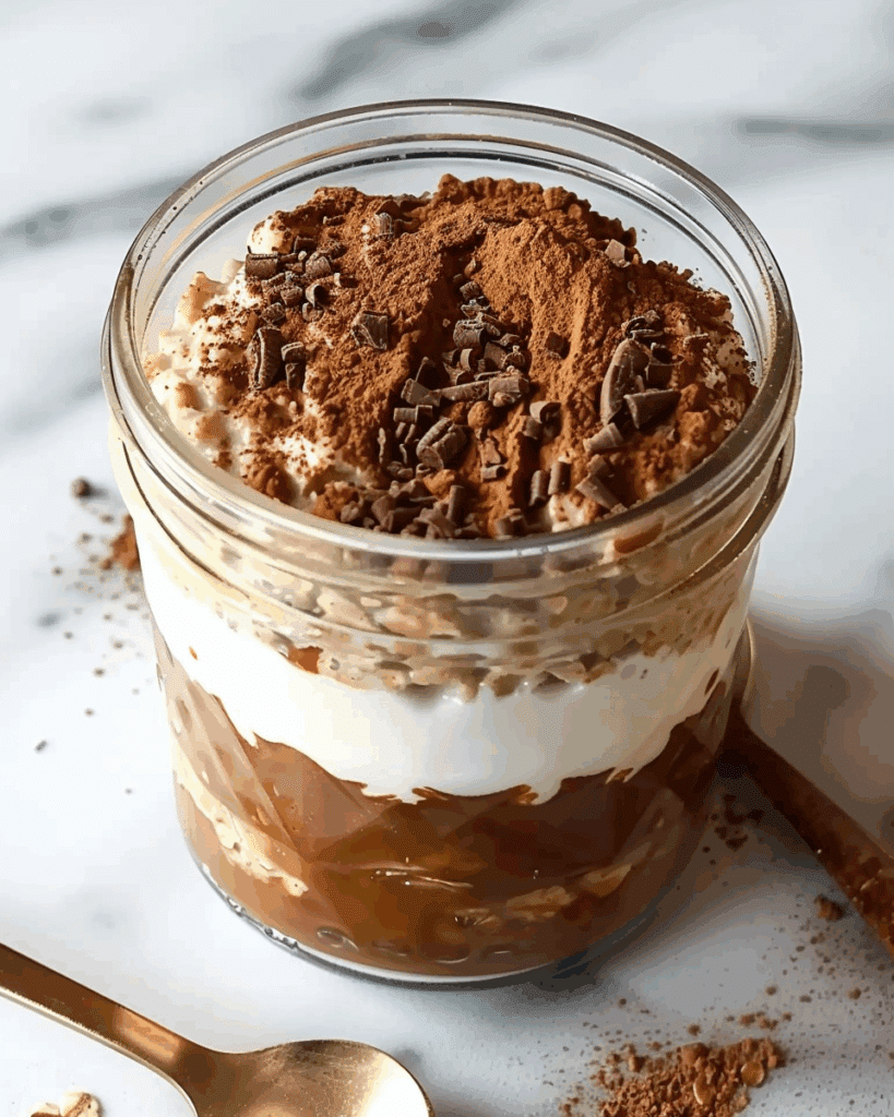 Protein Tiramisu Overnight Oats