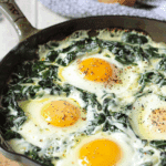 Baked Eggs Florentine