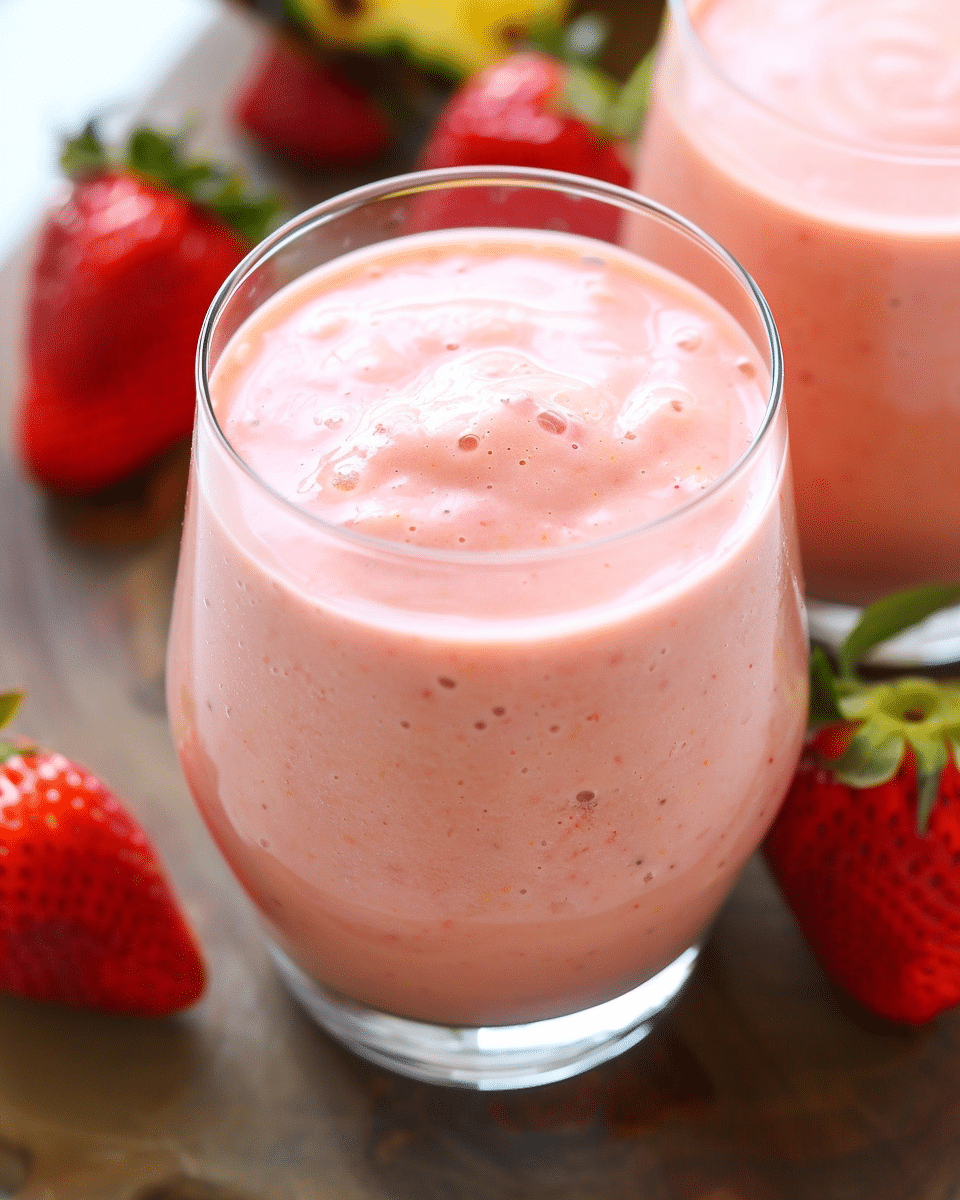 Strawberry Pineapple Smoothie