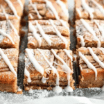 Cinnamon Roll Blondies