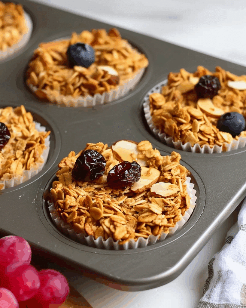 Customizable Breakfast Granola Cups