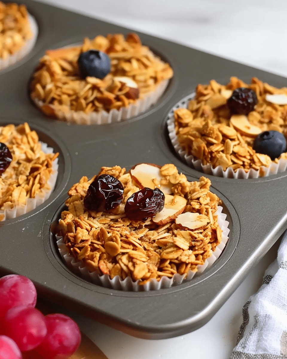 Customizable Breakfast Granola Cups