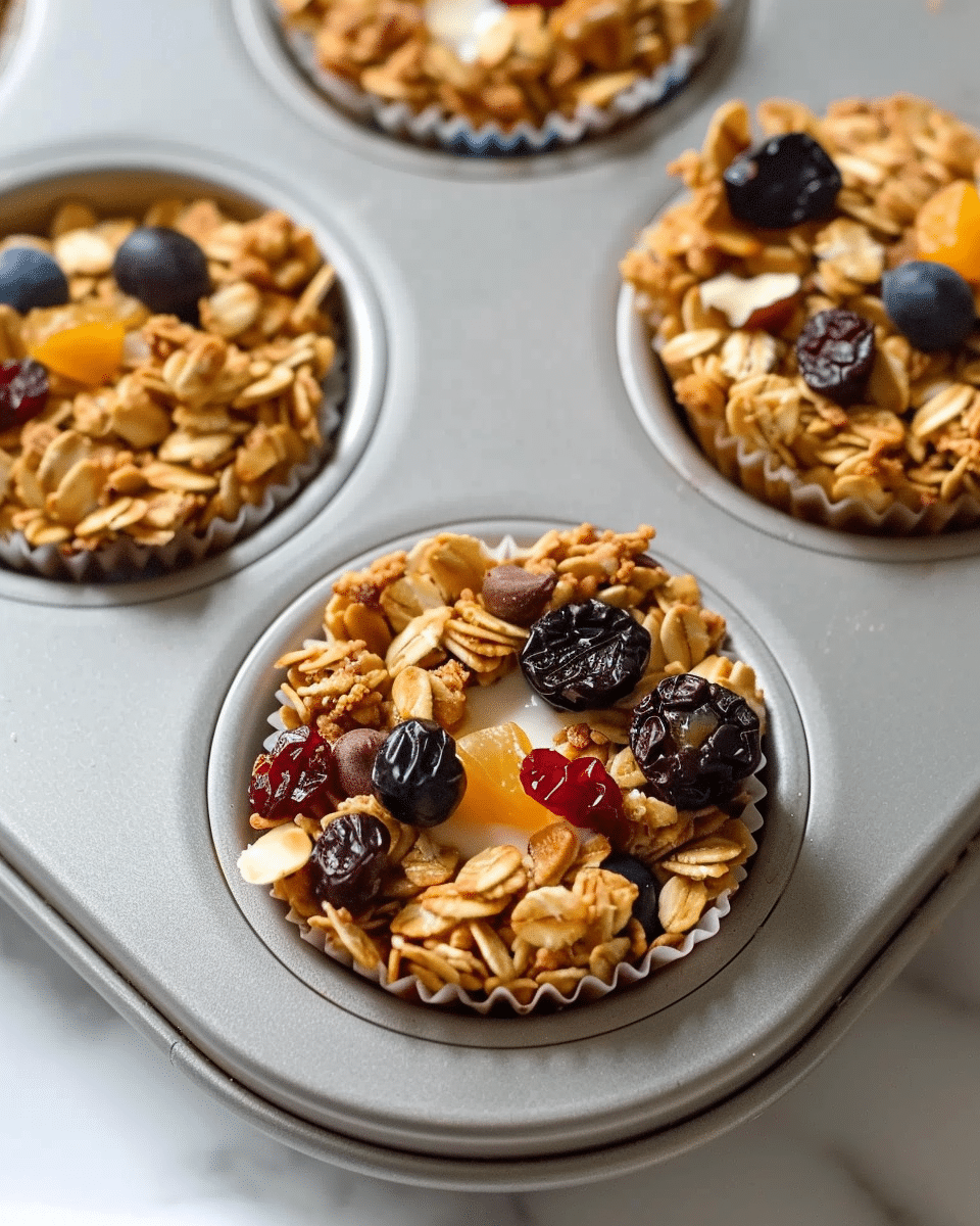 Customizable Breakfast Granola Cups