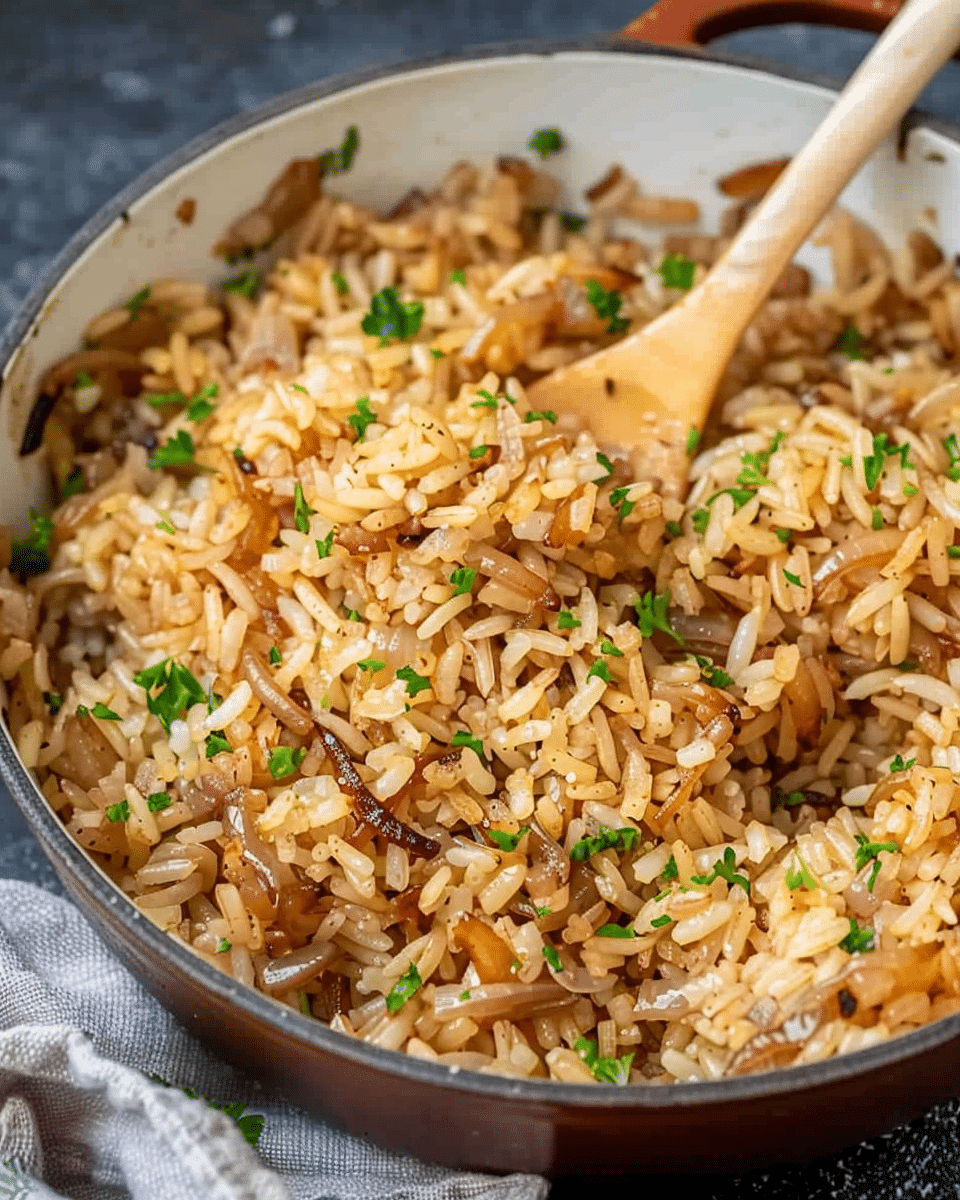 French Onion Butter Rice