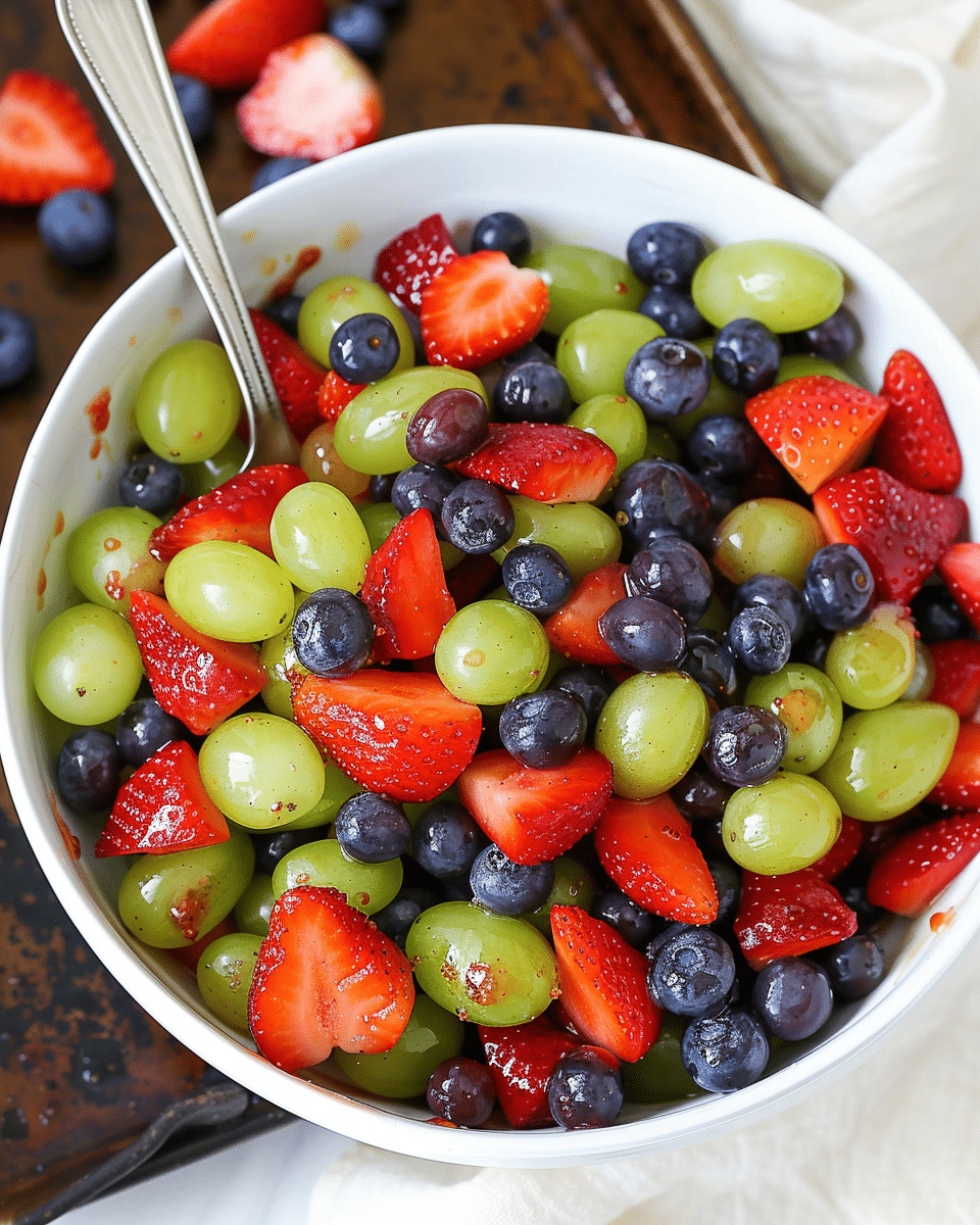 Honey Lime Fruit Salad