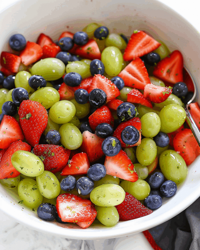 Honey Lime Fruit Salad