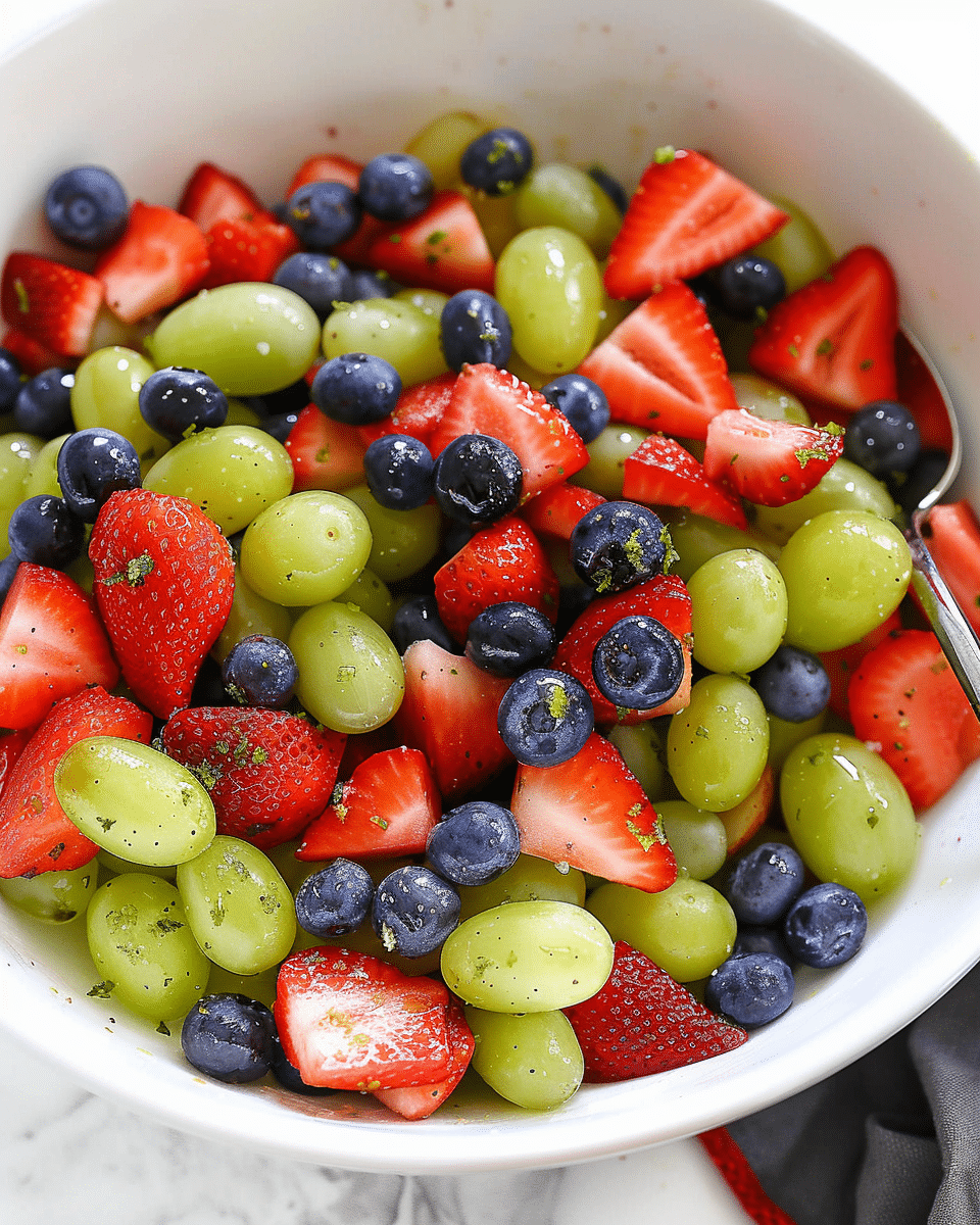 Honey Lime Fruit Salad