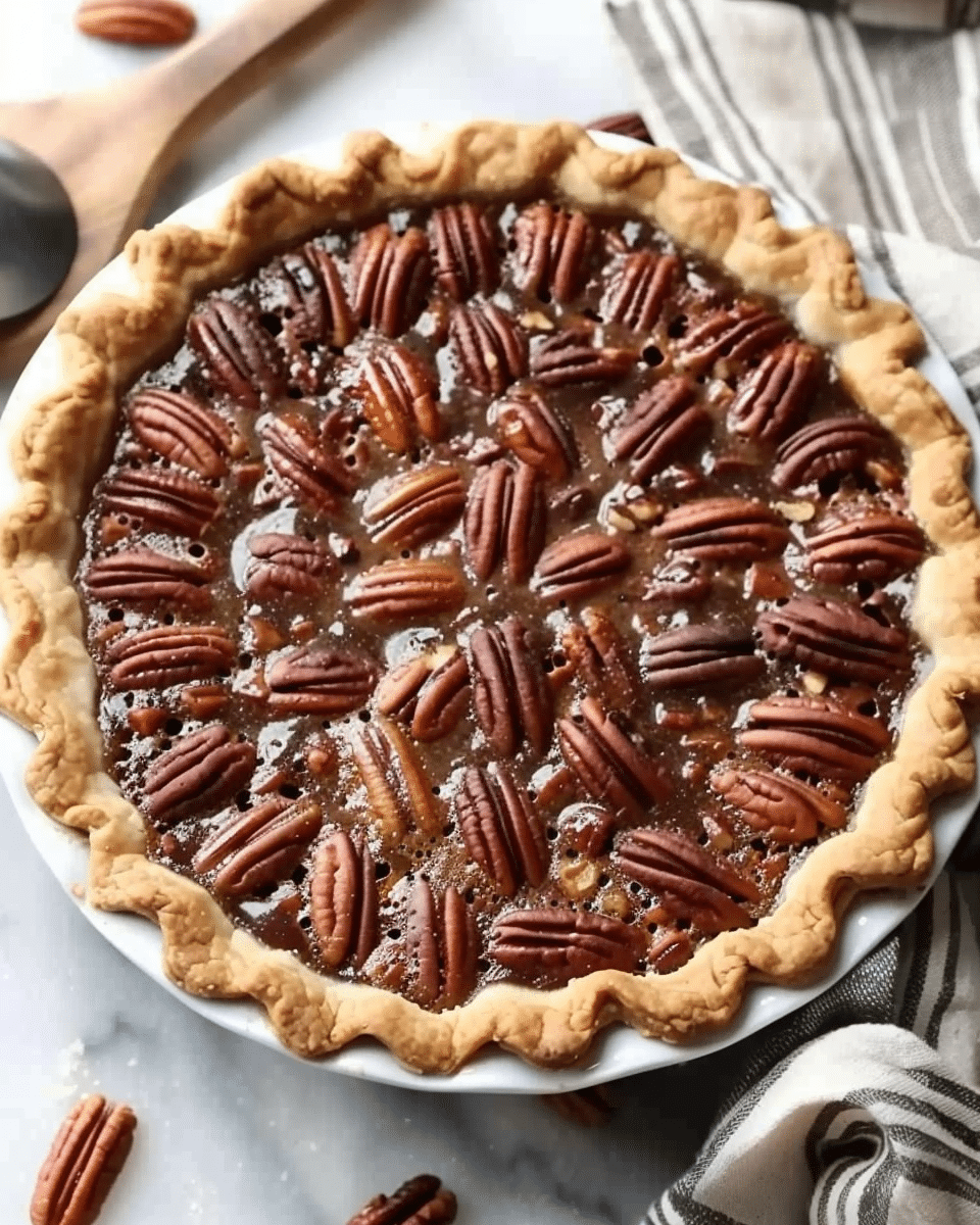 Irresistible Texas Chocolate Pecan Pie
