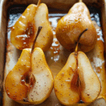 Roasted Maple Pears