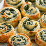 Spinach Feta Pinwheels