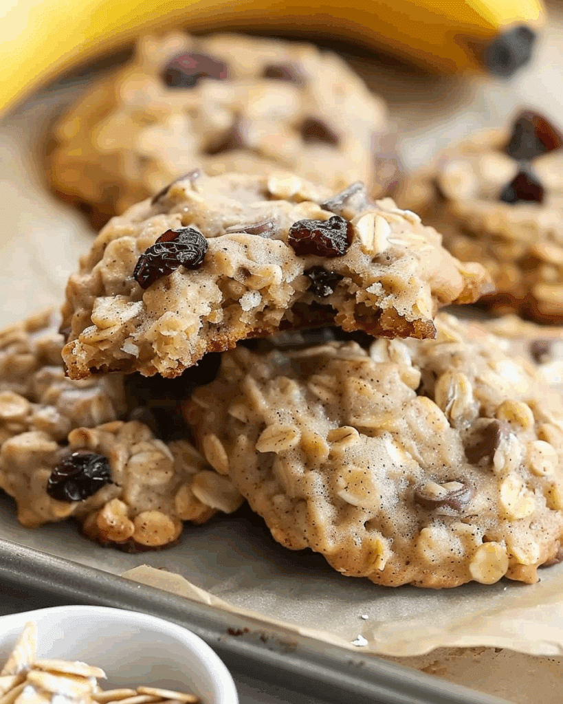 Banana Oatmeal Cookies
