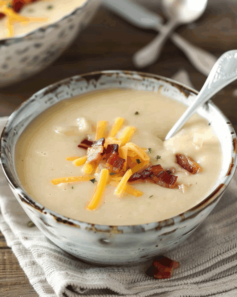 Apple Cheese Soup