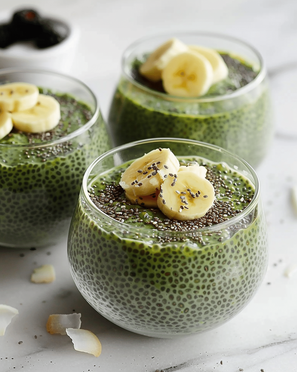 Matcha Chia Pudding