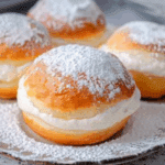 Korean Milk Cream Donut Recipe