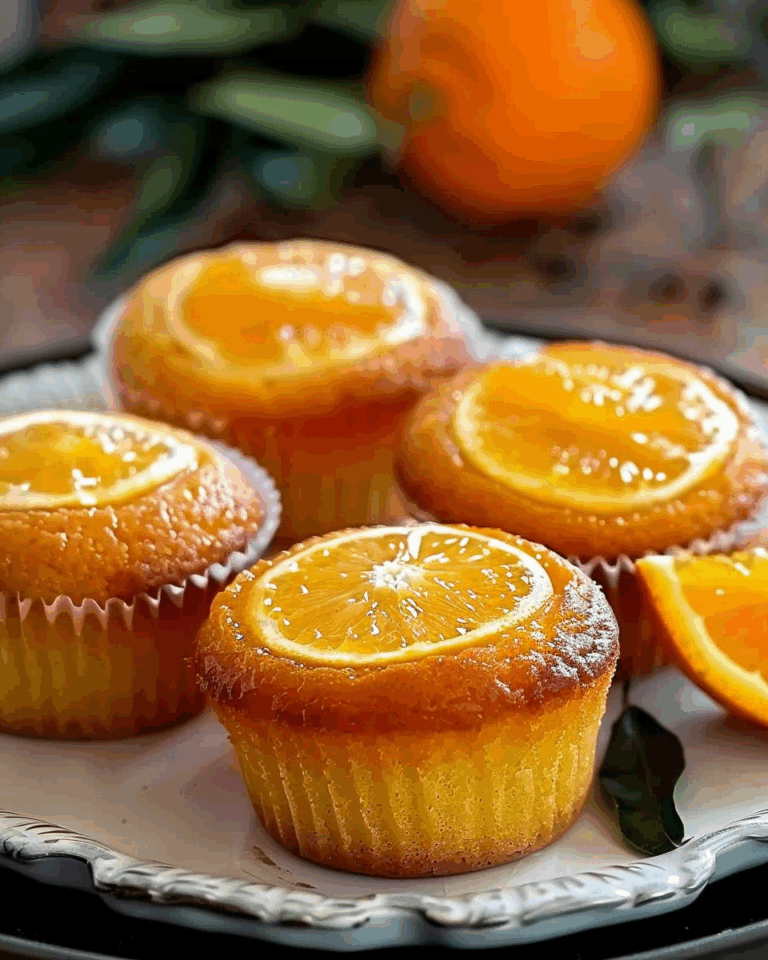Orange Ginger Honey Cakes