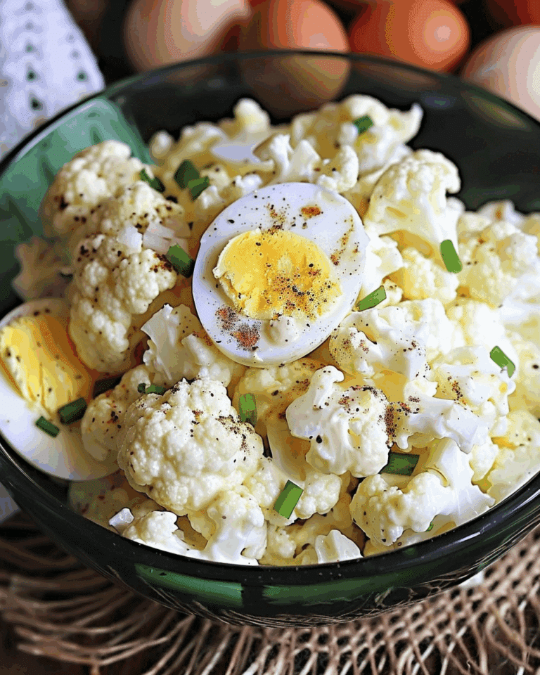 Cauliflower Mock Potato Salad
