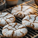 Cinnamon Coffee Crinkles
