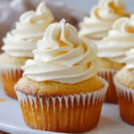 Honey Peach Cream Cheese Cupcakes