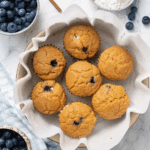 Cottage Cheese Blueberry Muffins