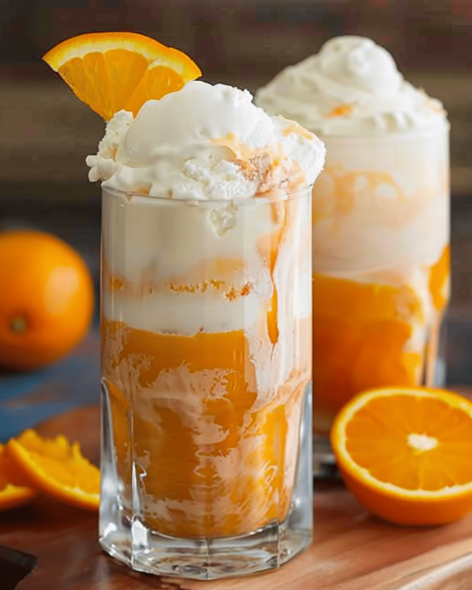 Creamsicle Float