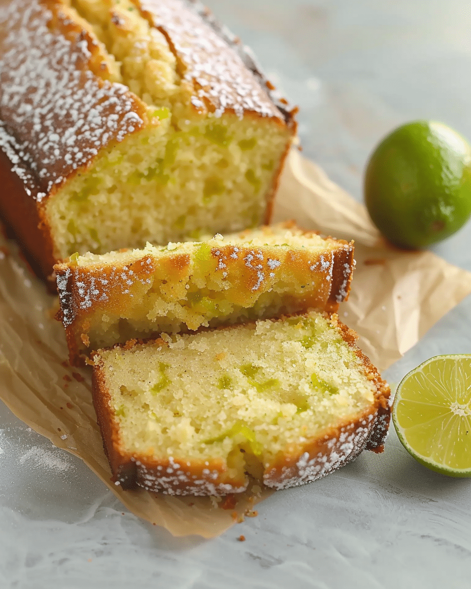 Key Lime Pound Cake