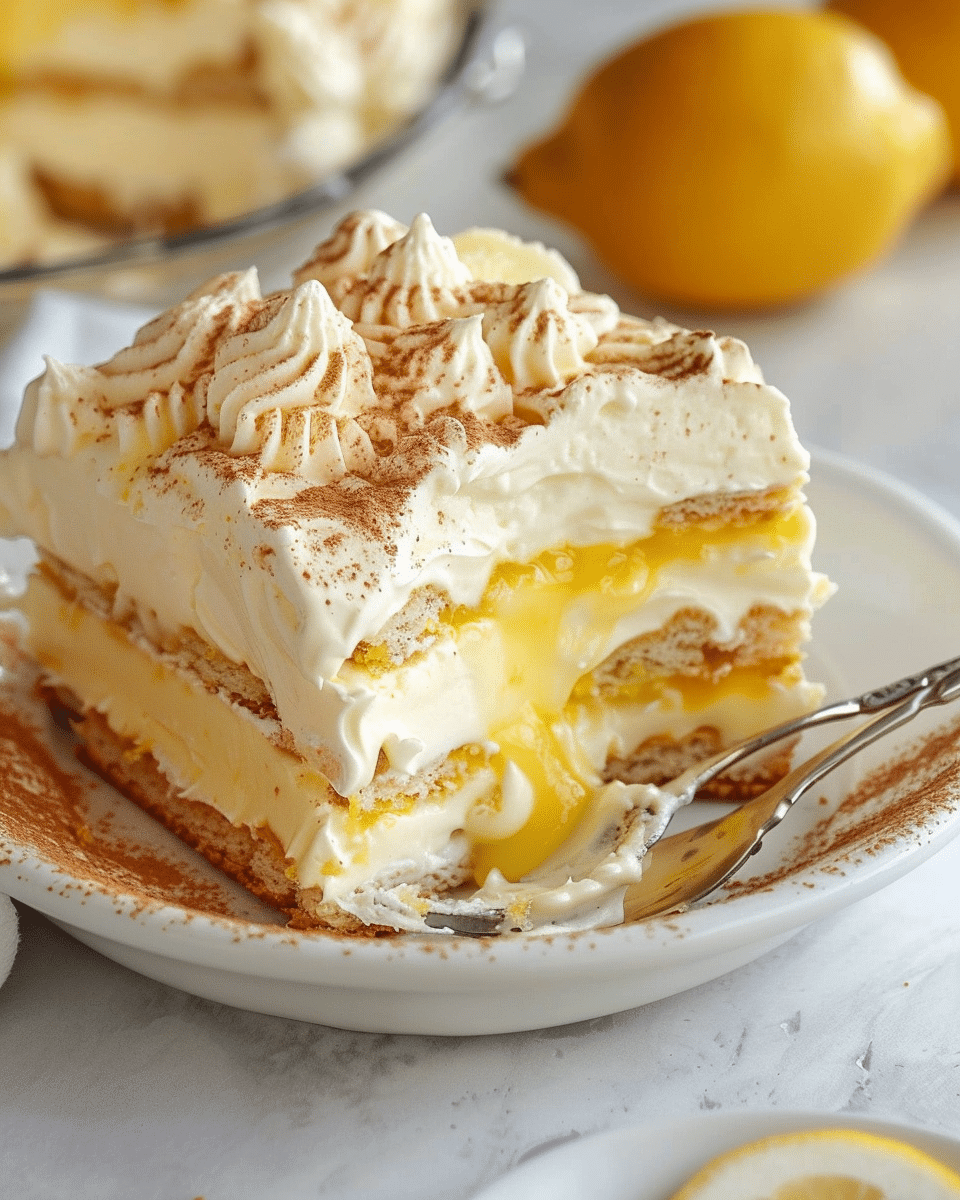 Lemon Tiramisu