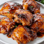 Air Fryer Boneless BBQ Chicken Thighs