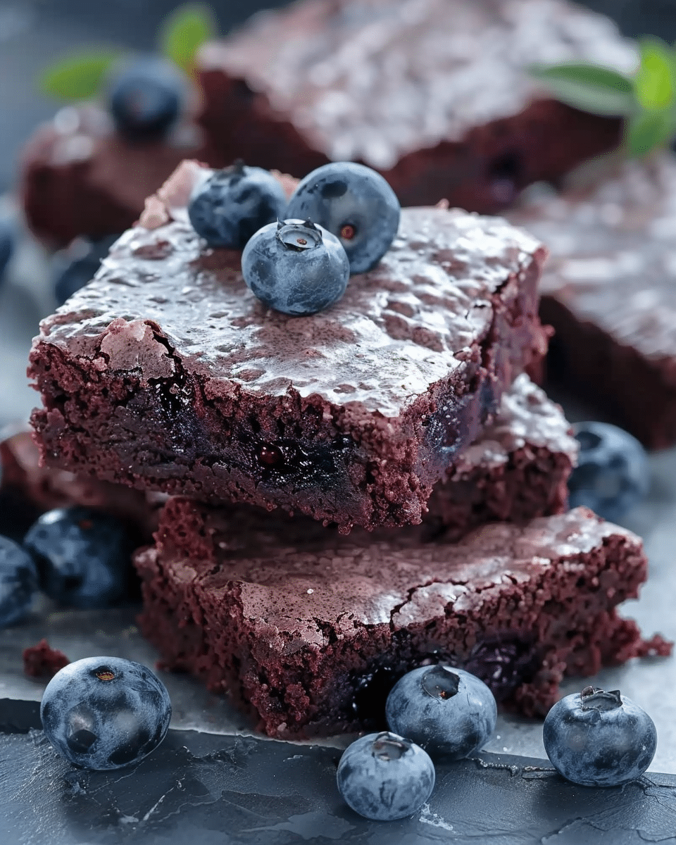 Blueberry Brownies Recipe